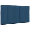 vidaXL Bedframe zonder matras "Hanko" 90x190 cm stof blauw