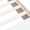 vidaXL Bedframe bewerkt hout wit 150x200 cm