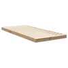 vidaXL Vloer bedframe Artisan Eiken 100 x 200 cm Bewerkt hout