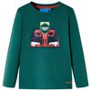 Kindershirt met lange mouwen 116 groen