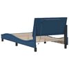 vidaXL Bedframe zonder matras "Hanko" 100x200 cm stof blauw