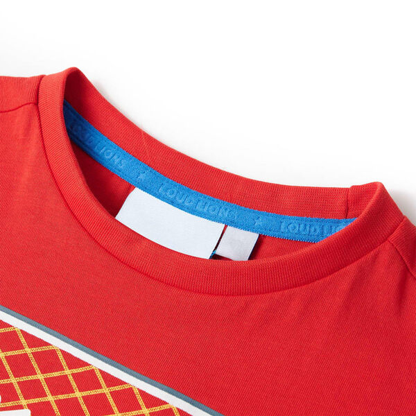 Kindershirt 140 rood