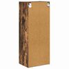 vidaXL Hangkast Gerookt eiken 40 x 29,5 x 100 cm Bewerkt hout
