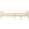 vidaXL Bedframe zonder matras massief grenenhout 75x190 cm