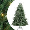 vidaXL Kunstmatige Inklapbare Kerstboom Groen 270 cm PVC en Metaal