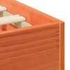 vidaXL Bedframe met opslag Bruin 90 x 200 cm Massief grenenhout