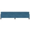 vidaXL Bedframe met matras Donkerblauw 120 x 190 cm Stof