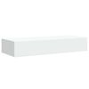 vidaXL Wandschappen 2 st met lade 60x23,5x10 cm MDF wit