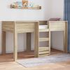 vidaXL Bunk Bed voor Kinderen Sonoma Eiken 100 x 200 cm Bewerkt hout
