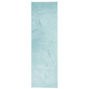 vidaXL Vloerkleed OVIEDO laagpolig 80x250 cm groen