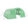 vidaXL Tuinkas met stalen frame 16 m&sup2; 4x4x2 m groen