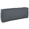 vidaXL Kussen Oxford Stof Antraciet 120 x 40 x 12 cm
