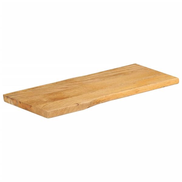 vidaXL Tafelblad met natuurlijke rand 80x40x3,8 cm massief mangohout