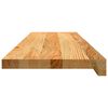 vidaXL Traptreden 12 st 90x30x2 cm massief eikenhout lichtbruin
