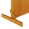 vidaXL Privacyscherm Bruin 79.5 x 50 x 110 cm Massief acaciahout