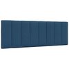 vidaXL Bedframe zonder matras "Hanko" 120x200 cm stof blauw