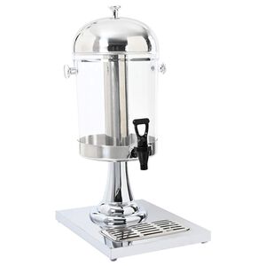 vidaXL Sapdispenser roestvrij staal 8 L