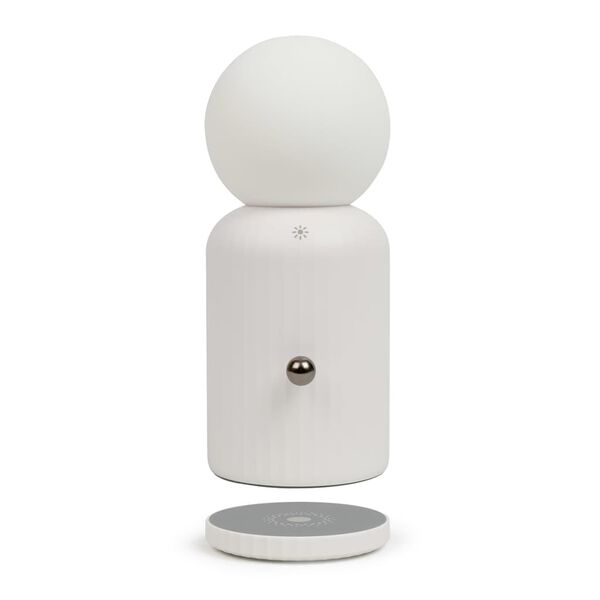 Livoo 2-in-1 Draadloze oplader en sfeerlamp 10 W wit