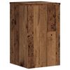 vidaXL Plantenstandaards 2 st 30x30x50 cm bewerkt hout oud houtkleurig