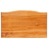 vidaXL Wandtafel Naturel 50,5 x 30 x 75,5 cm Massief Mahoniehout