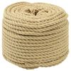 vidaXL Boottouw 8 mm 500 m Naturel