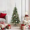 vidaXL Kunstmatige Inklapbare Kerstboom Groen 120 cm PE en PVC