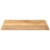 vidaXL Tafelblad rechthoekig 110x80x3,8 cm massief mangohout