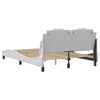 vidaXL Bedframe "Viana" zonder matras kunstleer wit 120x200 cm