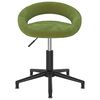 vidaXL Kantoorstoel draaibaar fluweel lichtgroen