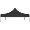 vidaXL Partytentdak 270 g/m&sup2; 4x3 m zwart