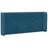 vidaXL Hoofdbord oor Blauw 40,5 x 40,5 x 4 cm Fluweel