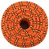 vidaXL Boottouw 12 mm 50 m polypropyleen oranje