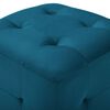 vidaXL Nachtkastjes 2 st 30x30x30 cm fluweel blauw