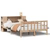 vidaXL Bed met boekenkast zonder matras massief grenenhout 120x190 cm