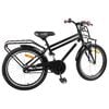vidaXL Kinderfiets 20 Inch voor 6-11 jaar oud Zwart