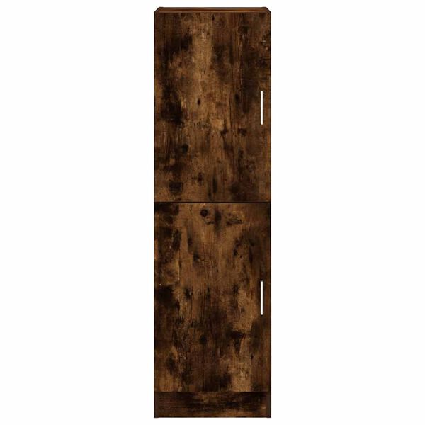 vidaXL Keukenkast 38x41,5x131,5 cm bewerkt hout gerookt eikenkleurig