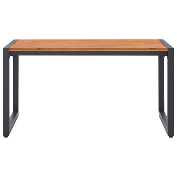 vidaXL 5-delige Tuinset zwart