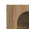 vidaXL Hangkast met plank Artisan Eiken 59 x 20 x 71.5 cm Bewerkt hout