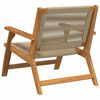 vidaXL Tuinmeubelen 2 pcs Beige 67 x 76 x 73 cm Massief Acaciahout