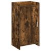 vidaXL Schoenenkast Gerookt eiken 48 x 36 x 92 cm Bewerkt hout
