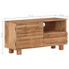 vidaXL Tv-meubel 90x30x45 cm massief mangohout