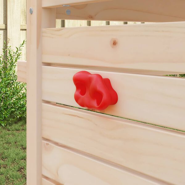 vidaXL Klimgreep 12 pcs Rood 100 x 67 x 43 mm PP