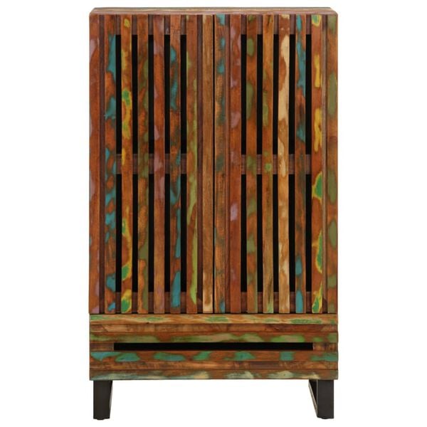 vidaXL Hoge kast 60x34x100 cm massief acaciahout