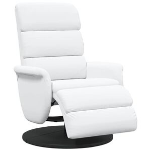 vidaXL Ligstoel Wit 98 x 71 x 106 cm PU