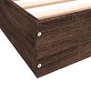 vidaXL Bedframe zonder matras bewerkt hout bruin eikenkleur 120x200 cm