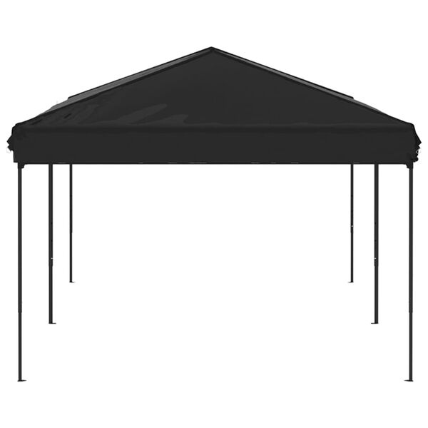 vidaXL Partytent inklapbaar 3x6 m zwart