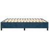 vidaXL Boxspring bed 180x200 cm fluweel donkerblauw