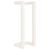 vidaXL Handdoekenrek 23x18x60 cm massief grenenhout wit