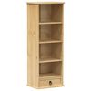 vidaXL Cd-kast Corona 40x30x110 cm massief grenenhout