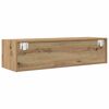vidaXL TV-kast artisanaal eikenkleurig 100 x 31 x 25,5 cm Bewerkt hout